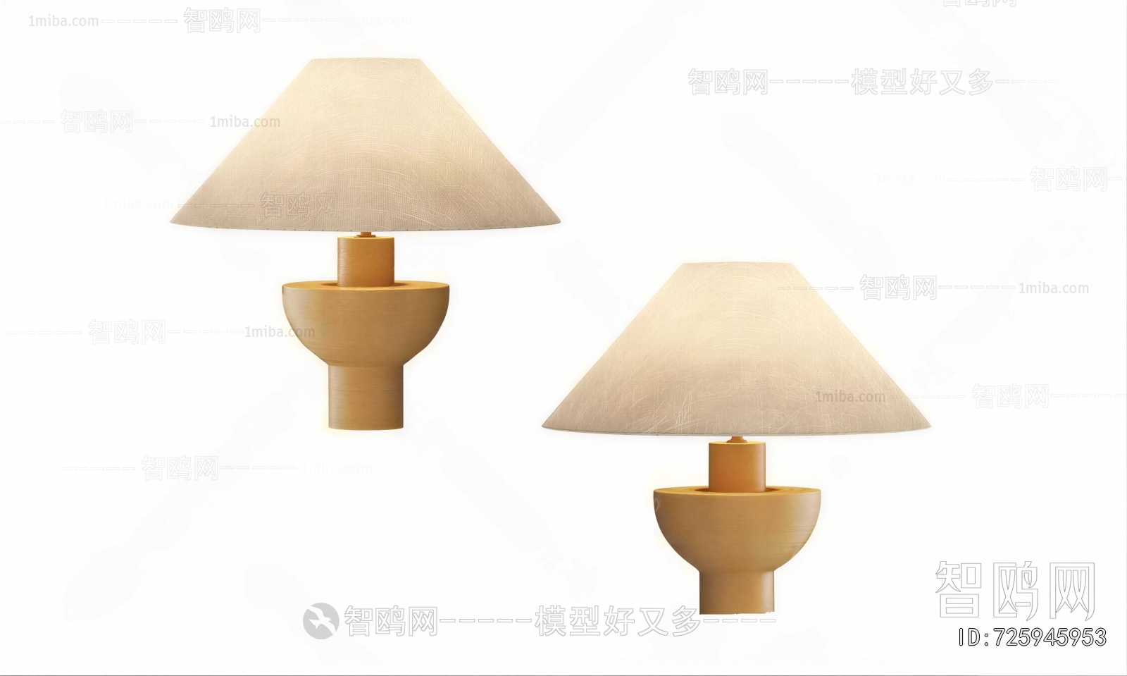 Wabi-sabi Style Table Lamp