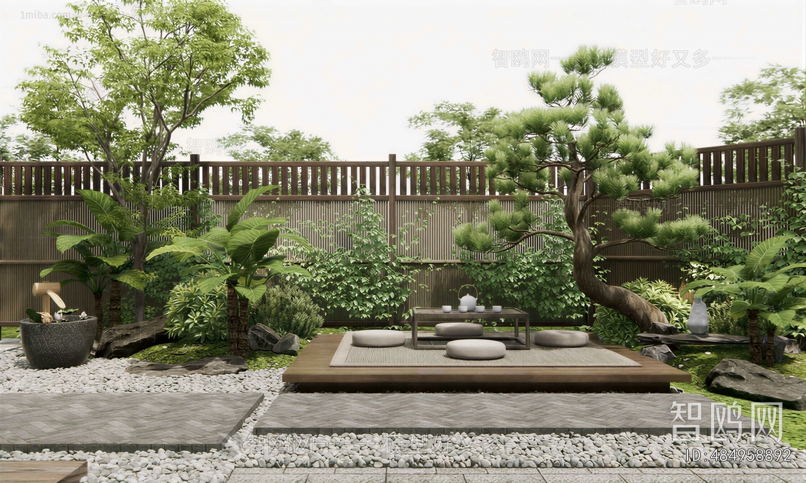 Japanese Style Courtyard/landscape