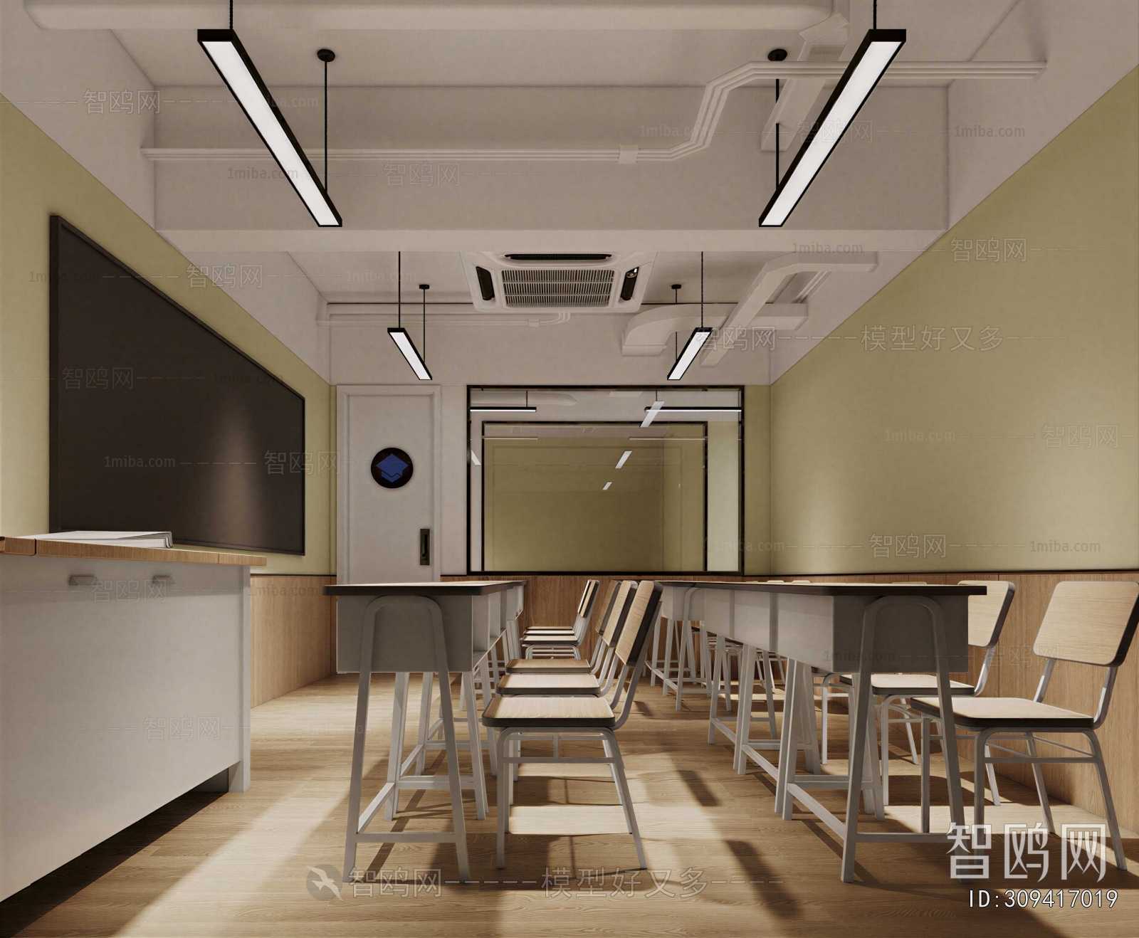 Modern School Classrooms