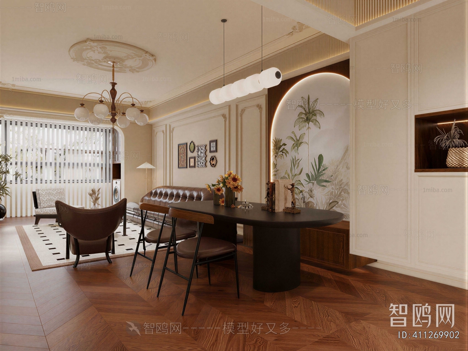 French Style Dining Room