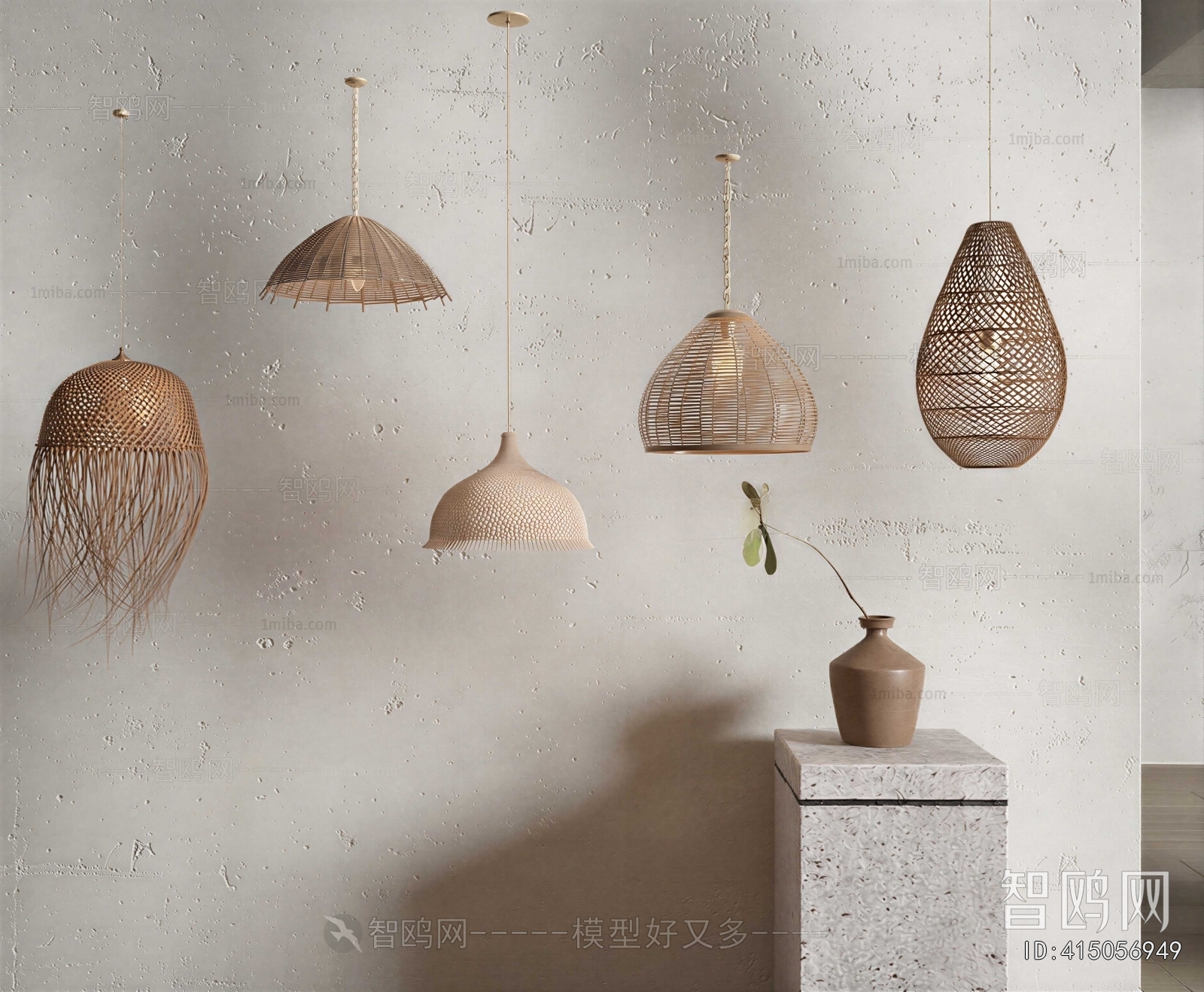 Wabi-sabi Style Droplight