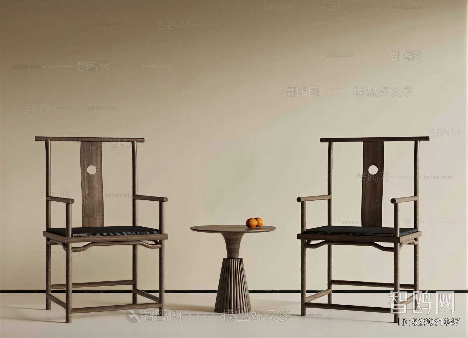 New Chinese Style Lounge Chair