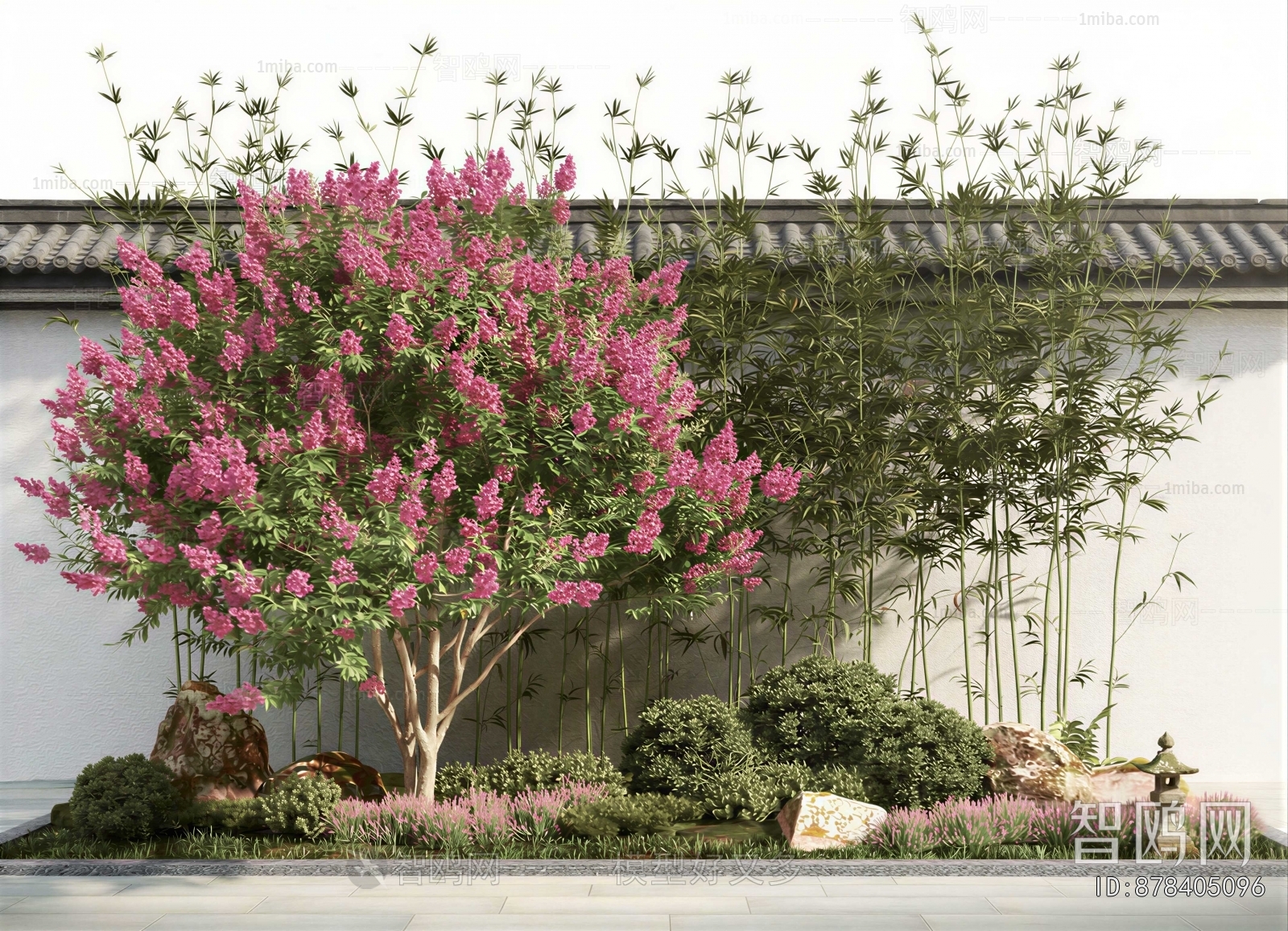 New Chinese Style Courtyard/landscape