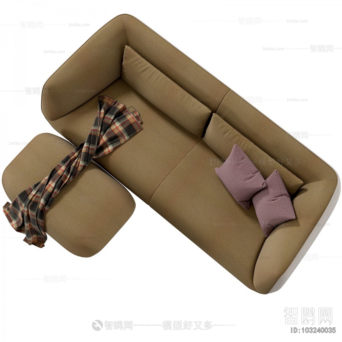 Modern Three-seat Sofa