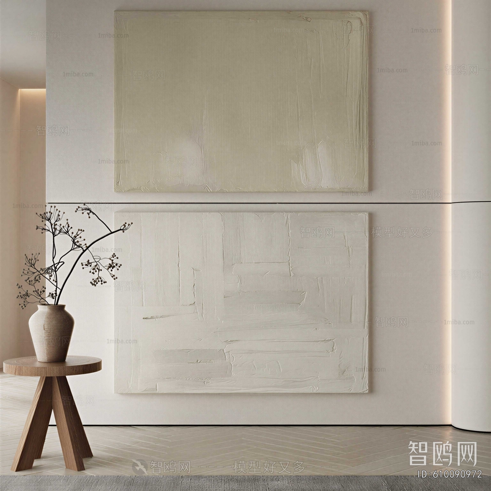 Wabi-sabi Style Painting