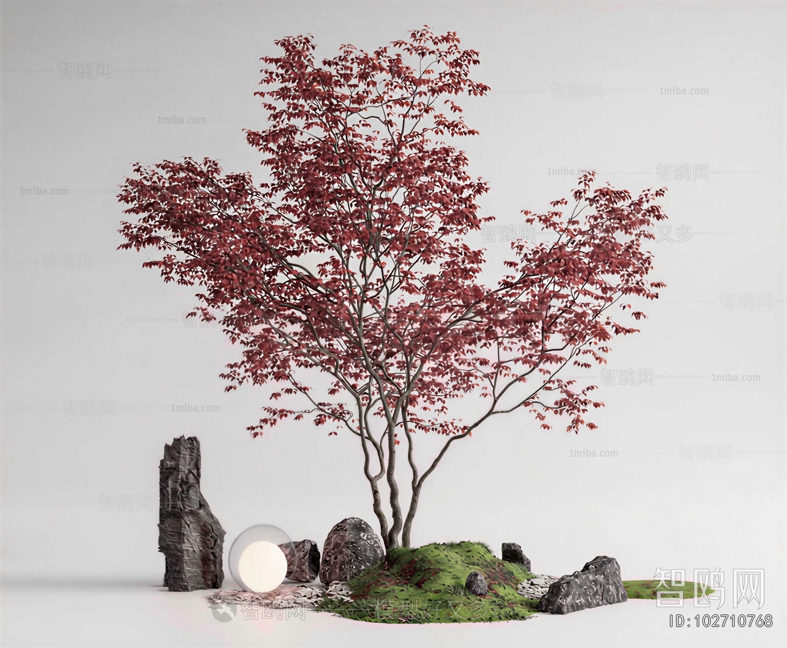 New Chinese Style Plant Landscaping