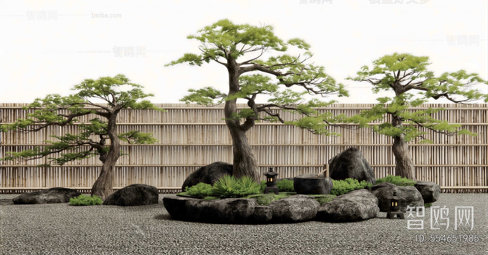 Japanese Style Courtyard/landscape
