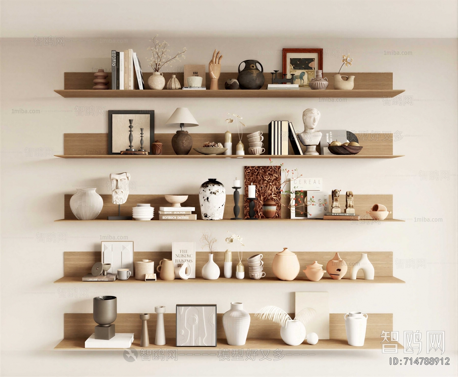 Wabi-sabi Style Decorative Set