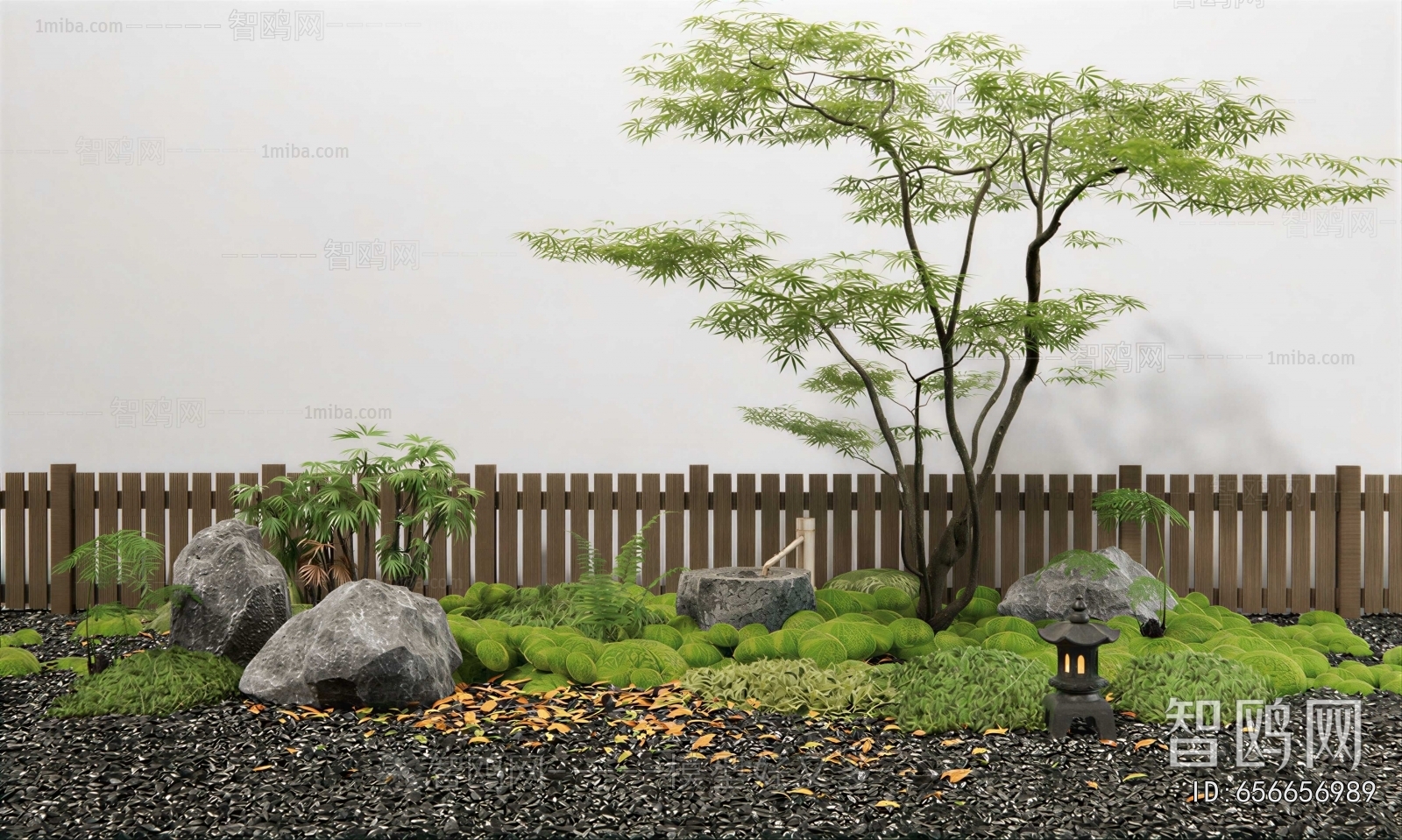 New Chinese Style Plant Landscaping