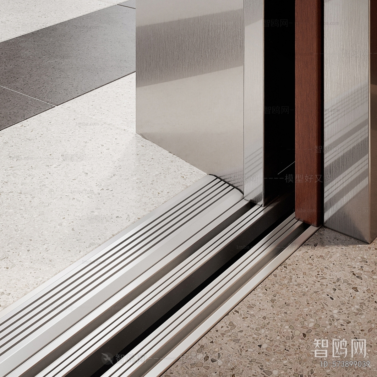 Modern Office Elevator Hall