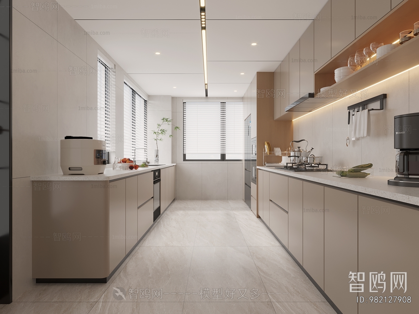 Modern The Kitchen