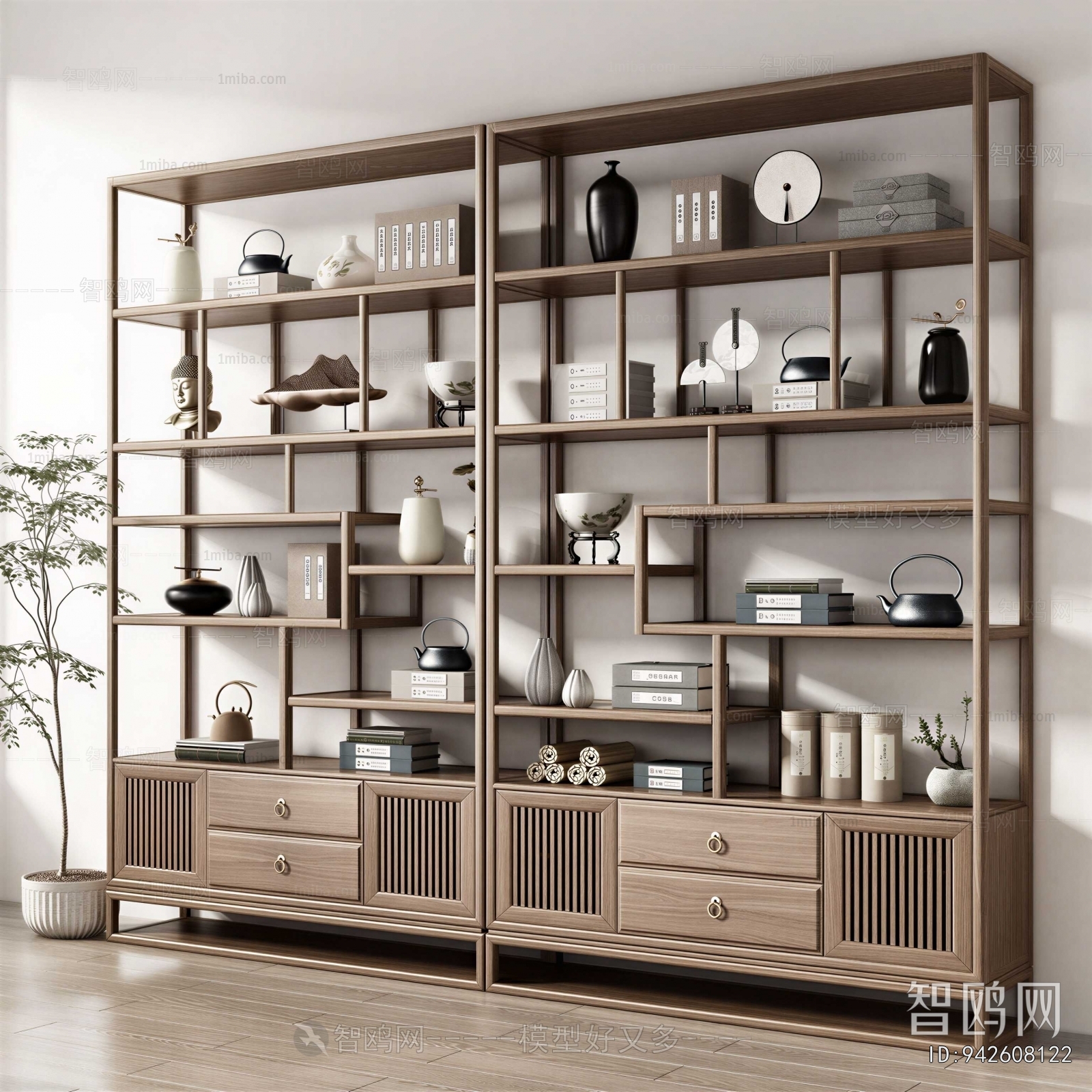 New Chinese Style Antique Rack