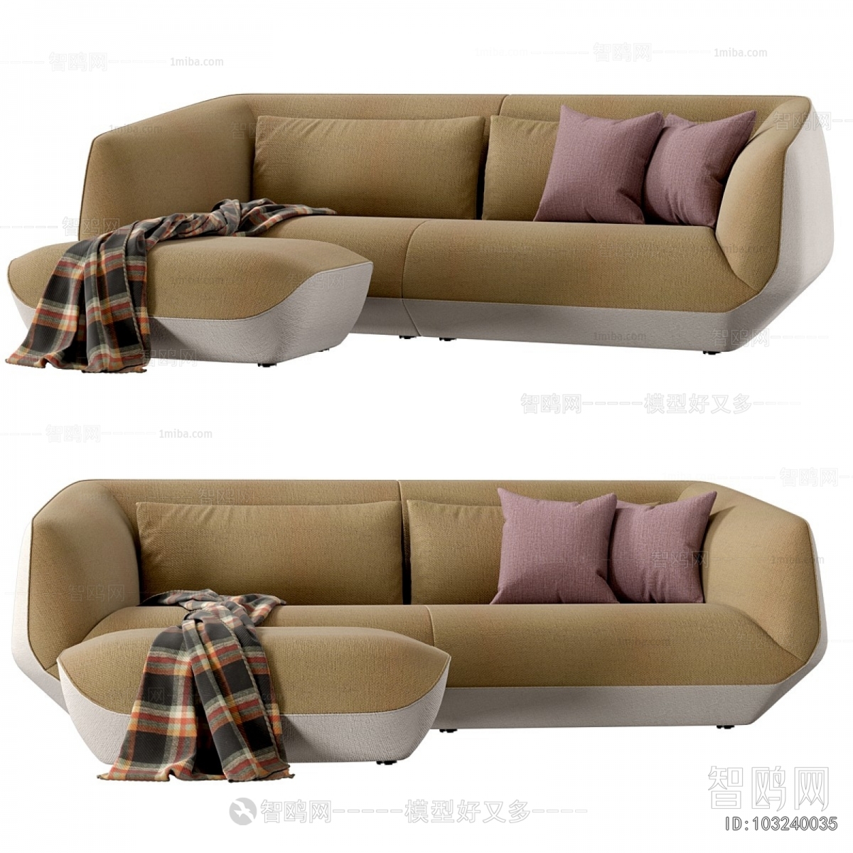 Modern Three-seat Sofa