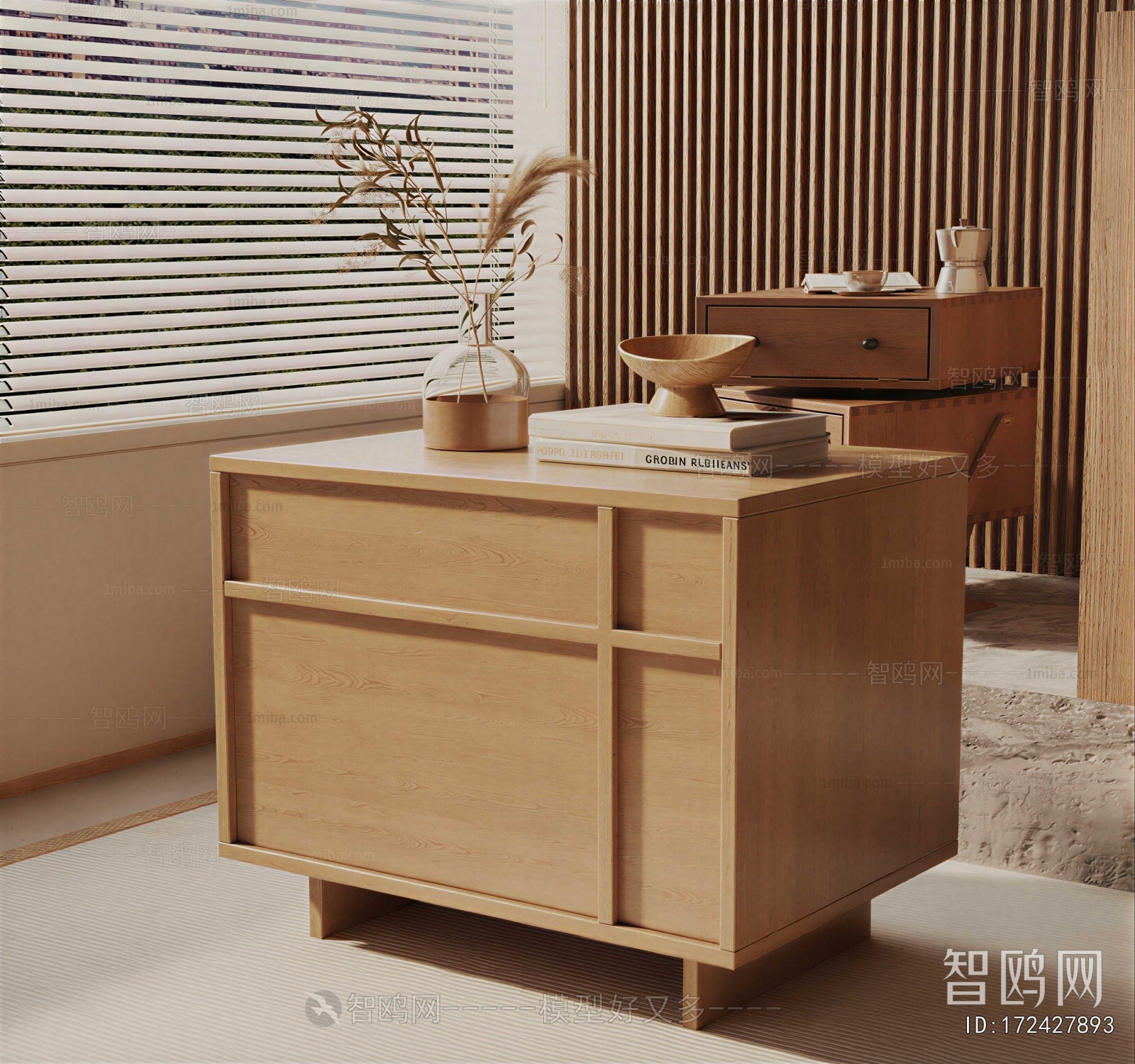 Modern Bedside Cupboard