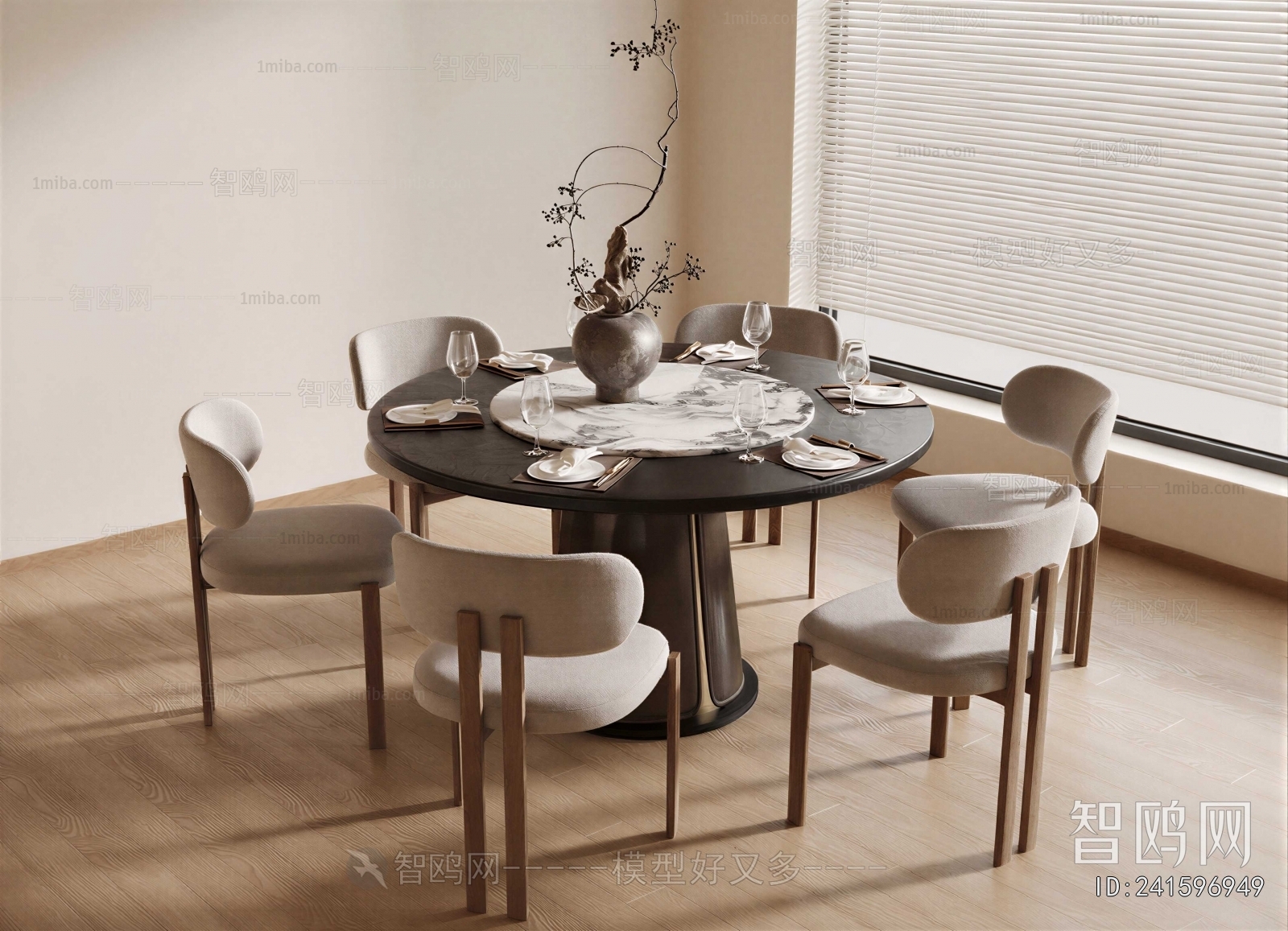 New Chinese Style Dining Table And Chairs