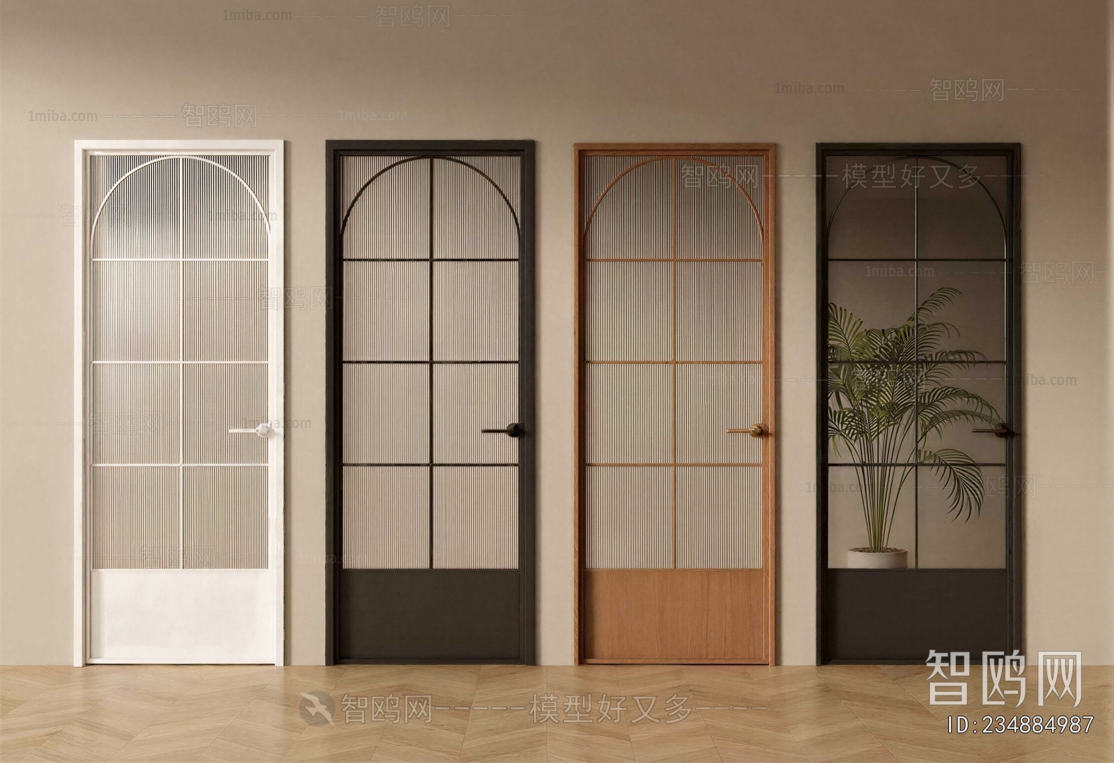 French Style Single Door