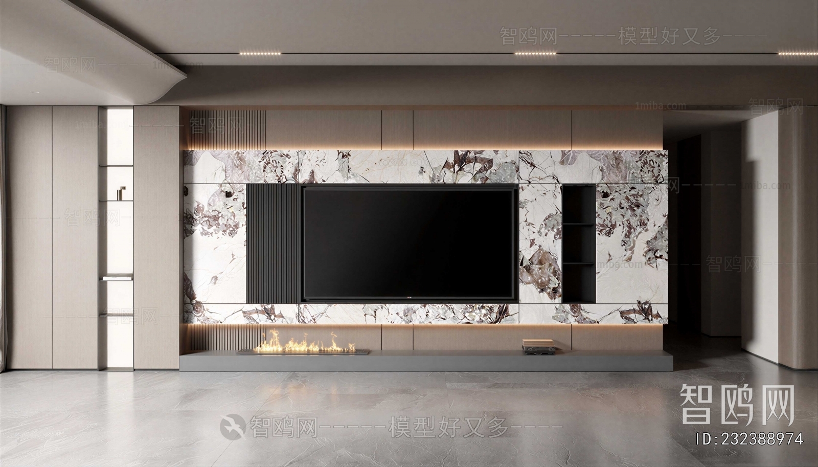Modern TV Wall