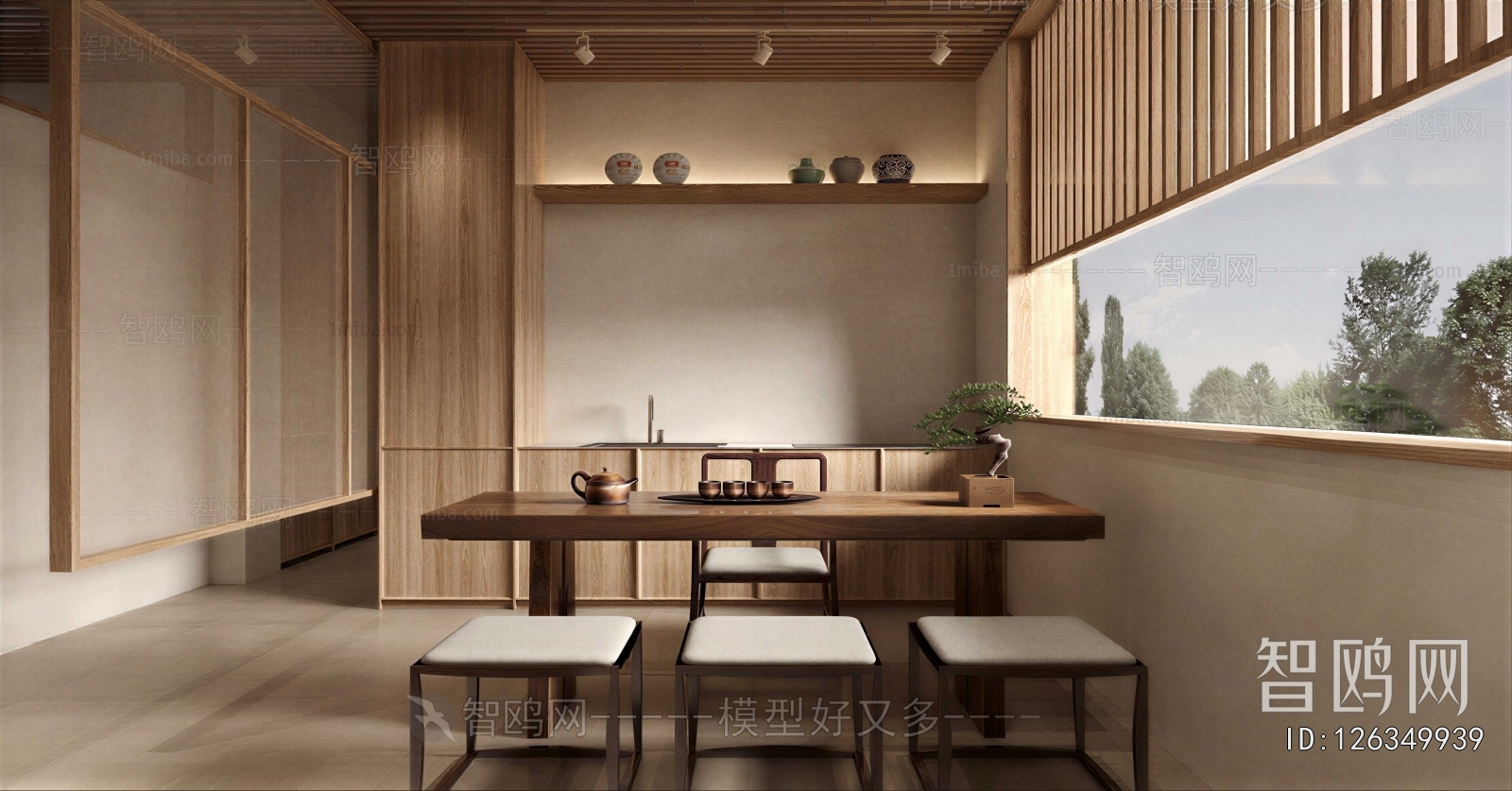 New Chinese Style Tea House