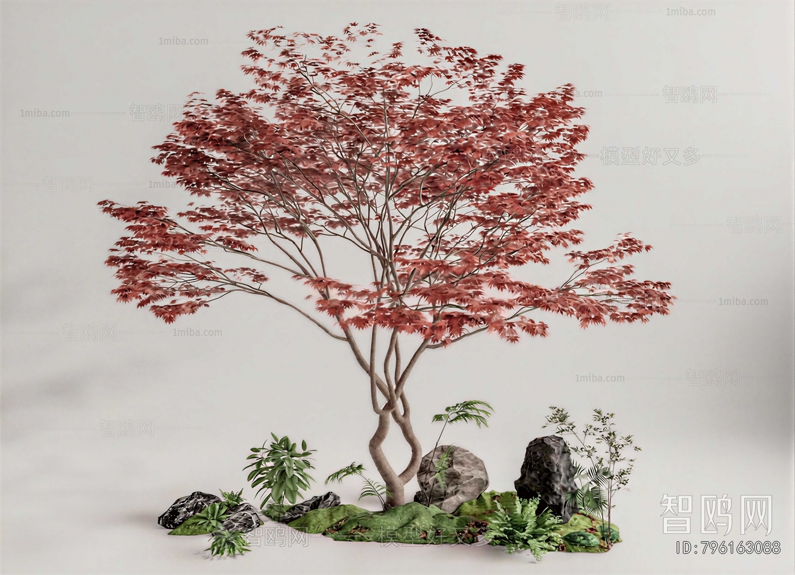 New Chinese Style Plant Landscaping