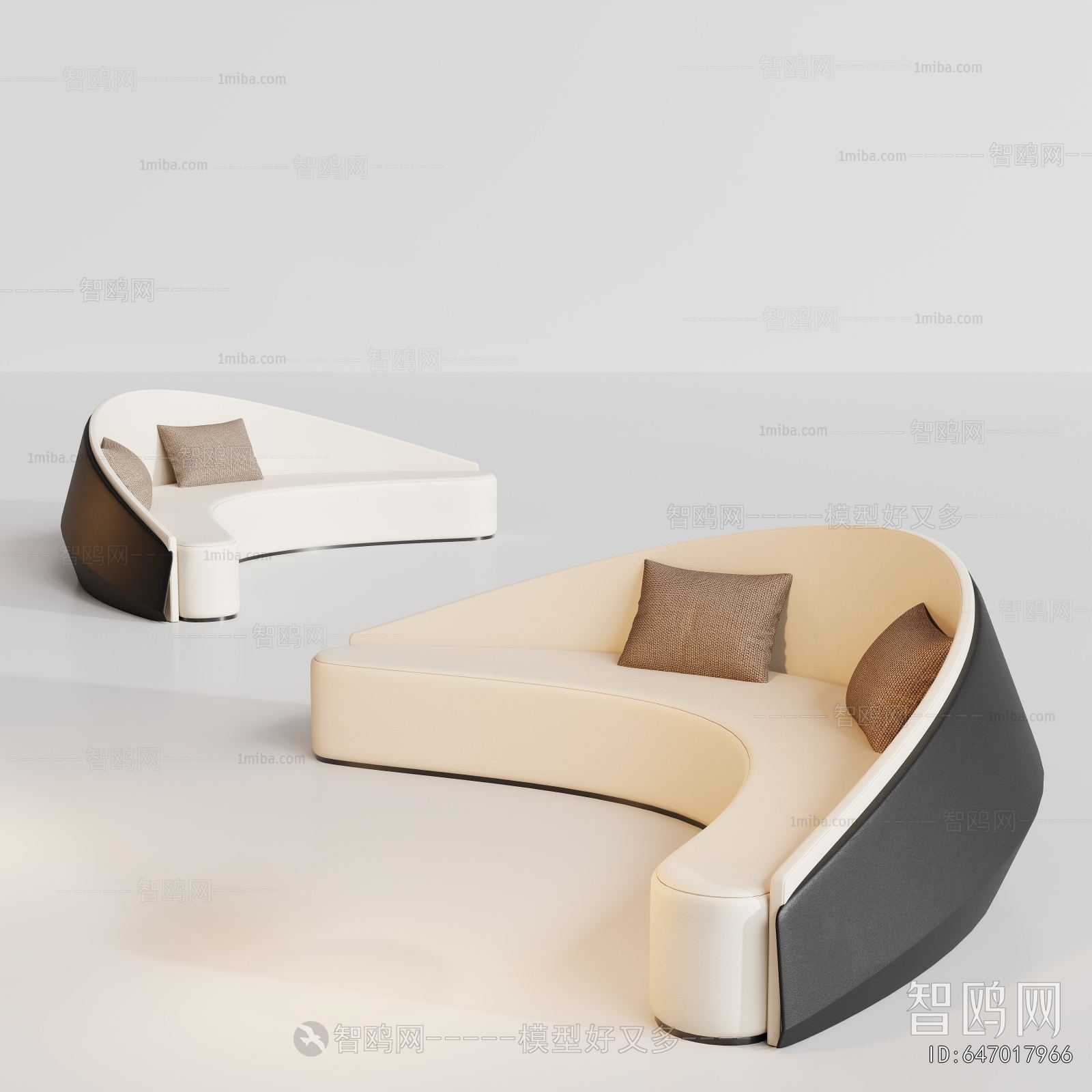 Modern Curved Sofa