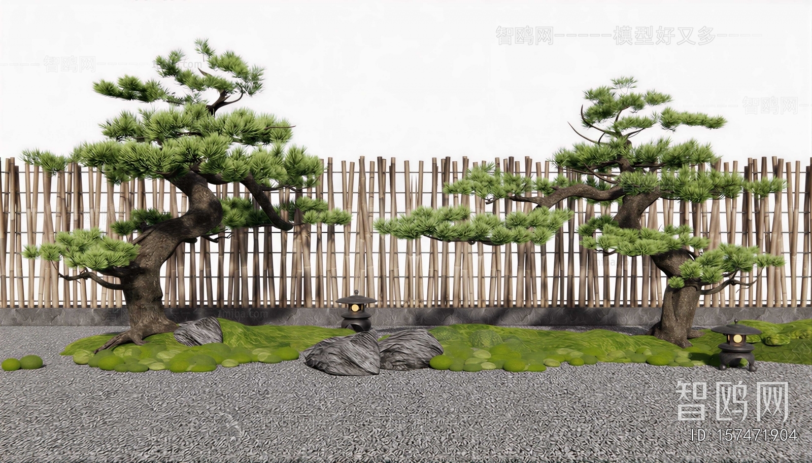 Japanese Style Courtyard/landscape