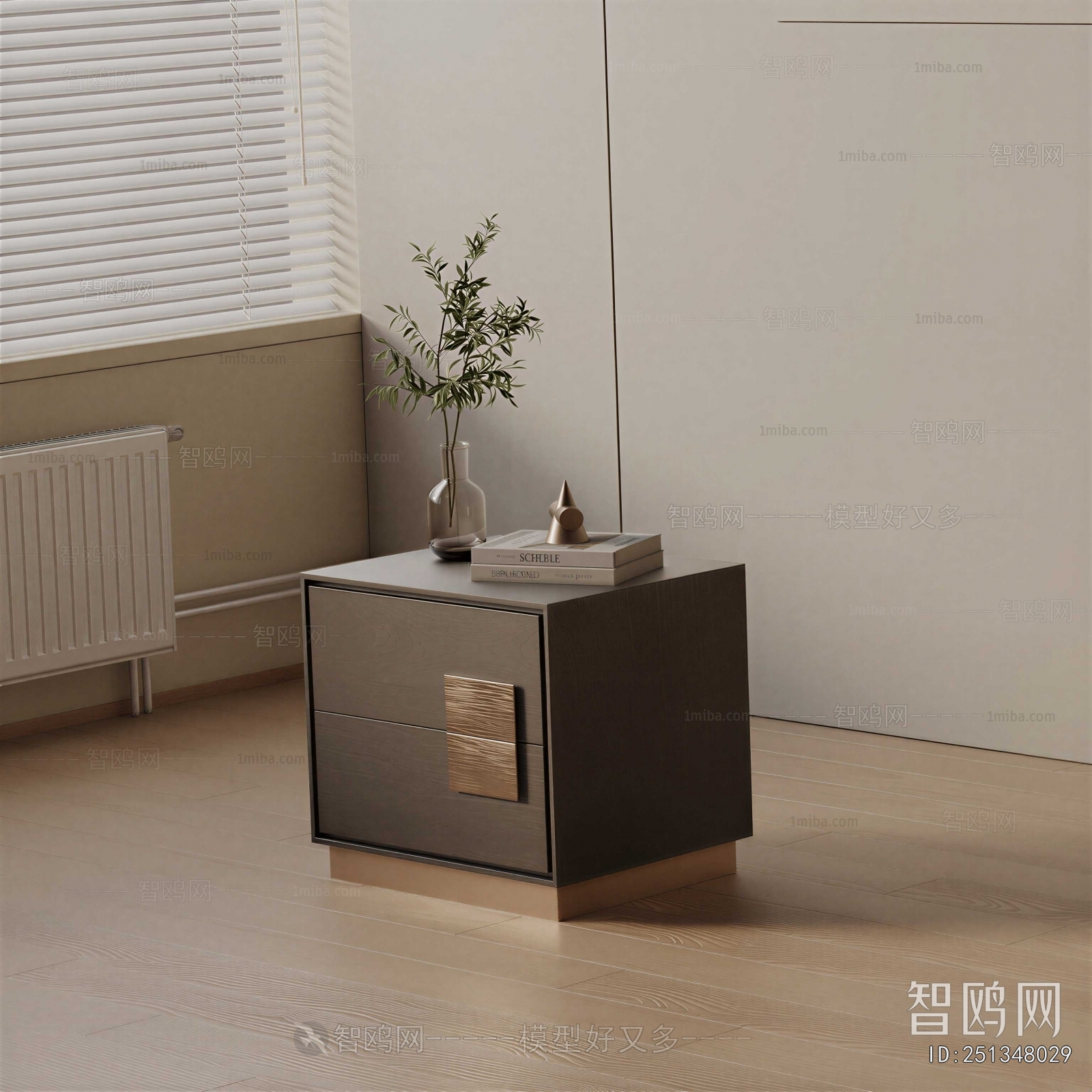 Modern Bedside Cupboard