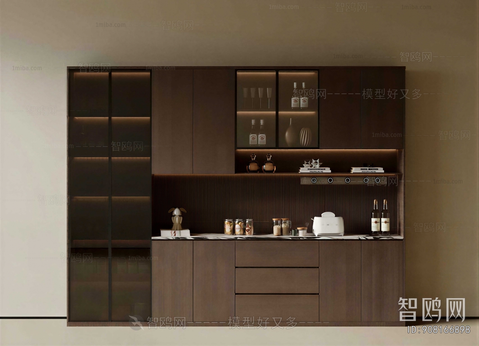 Modern Wine Cabinet