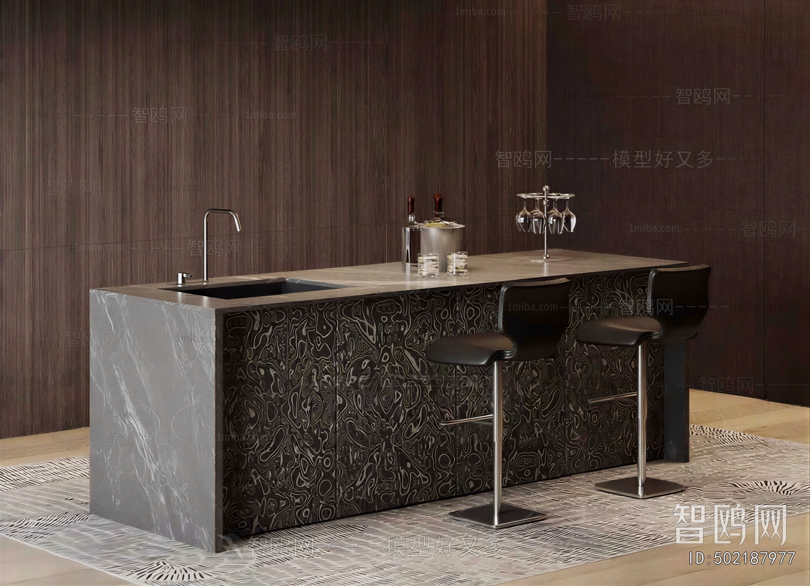 Modern Counter Bar