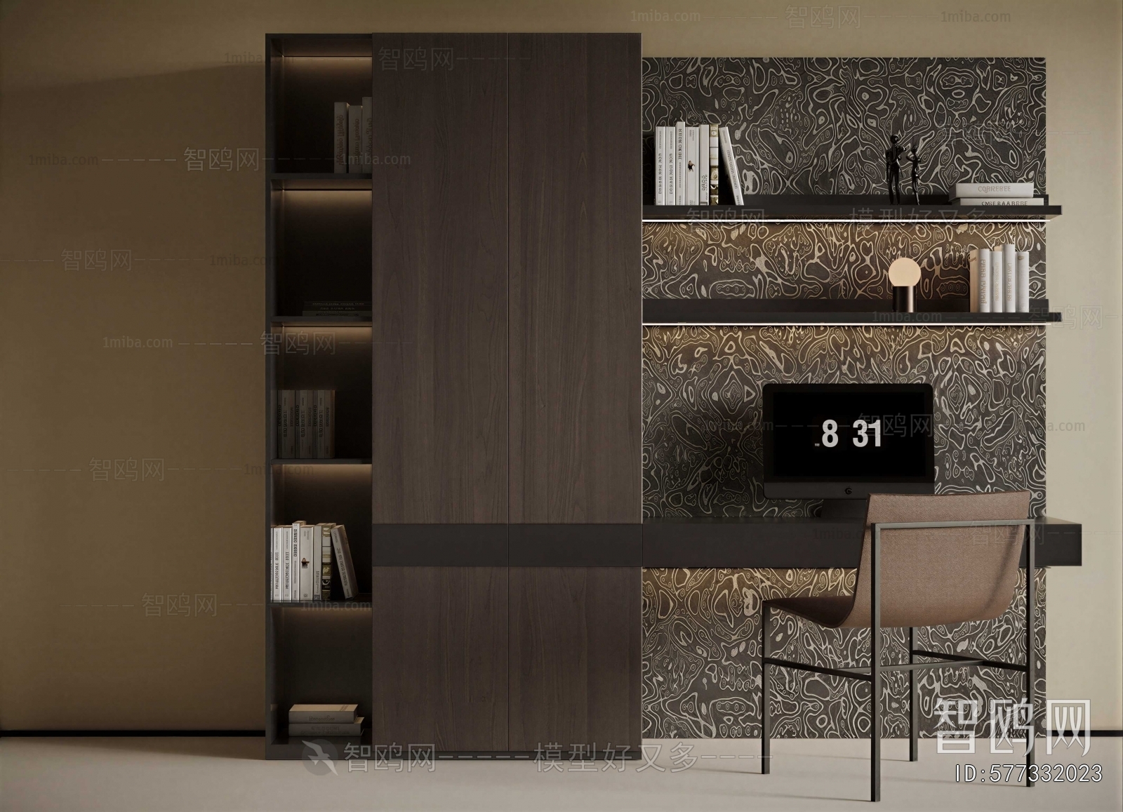 Modern Computer Desk And Chair