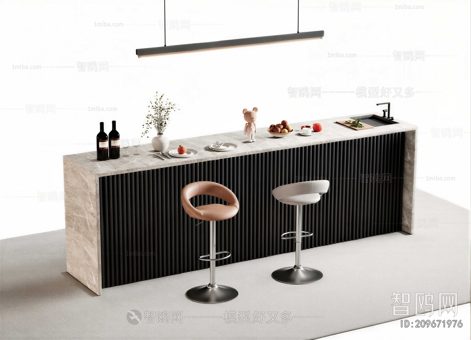 Modern Counter Bar