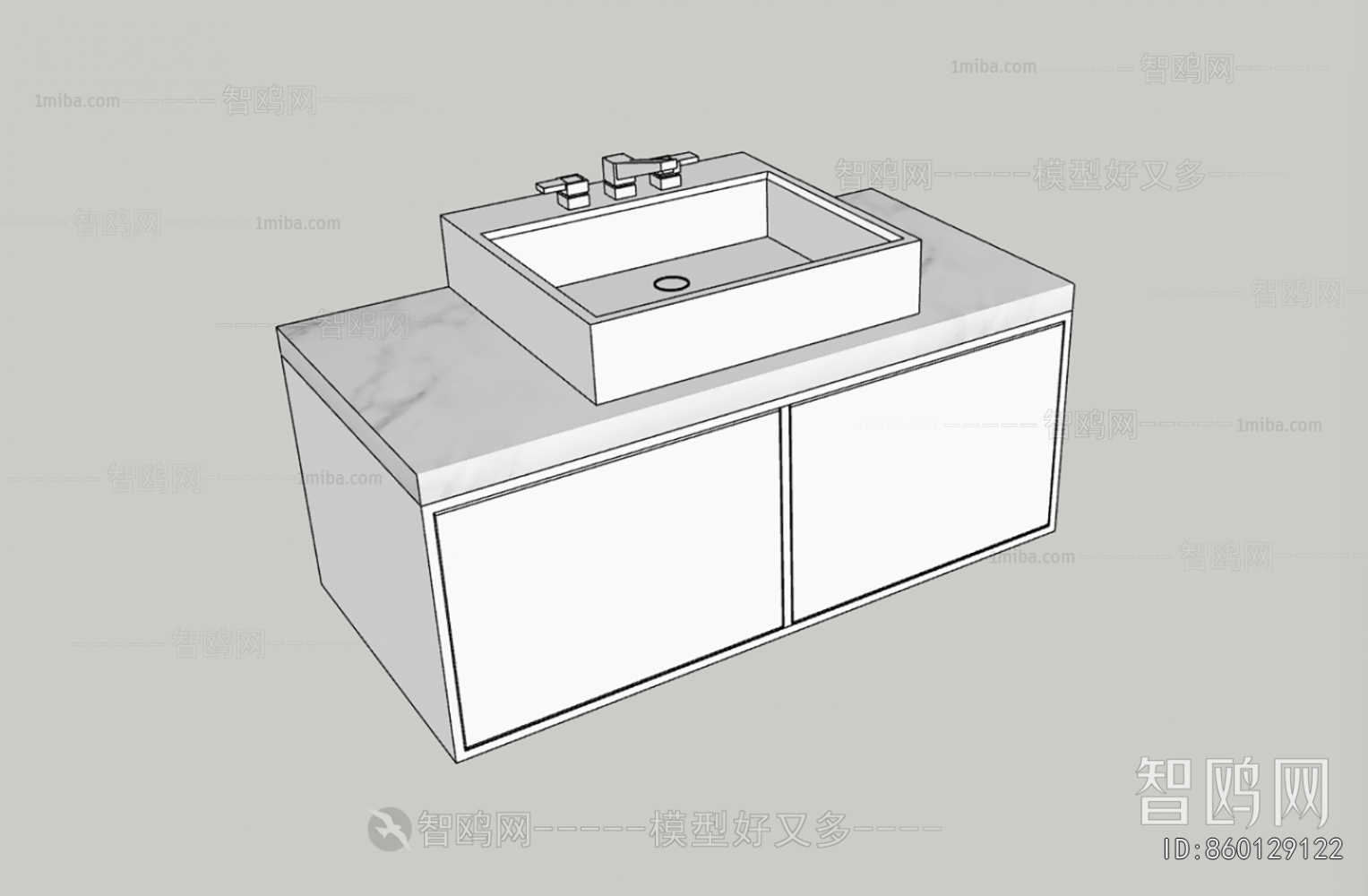 Modern Bathroom Cabinet