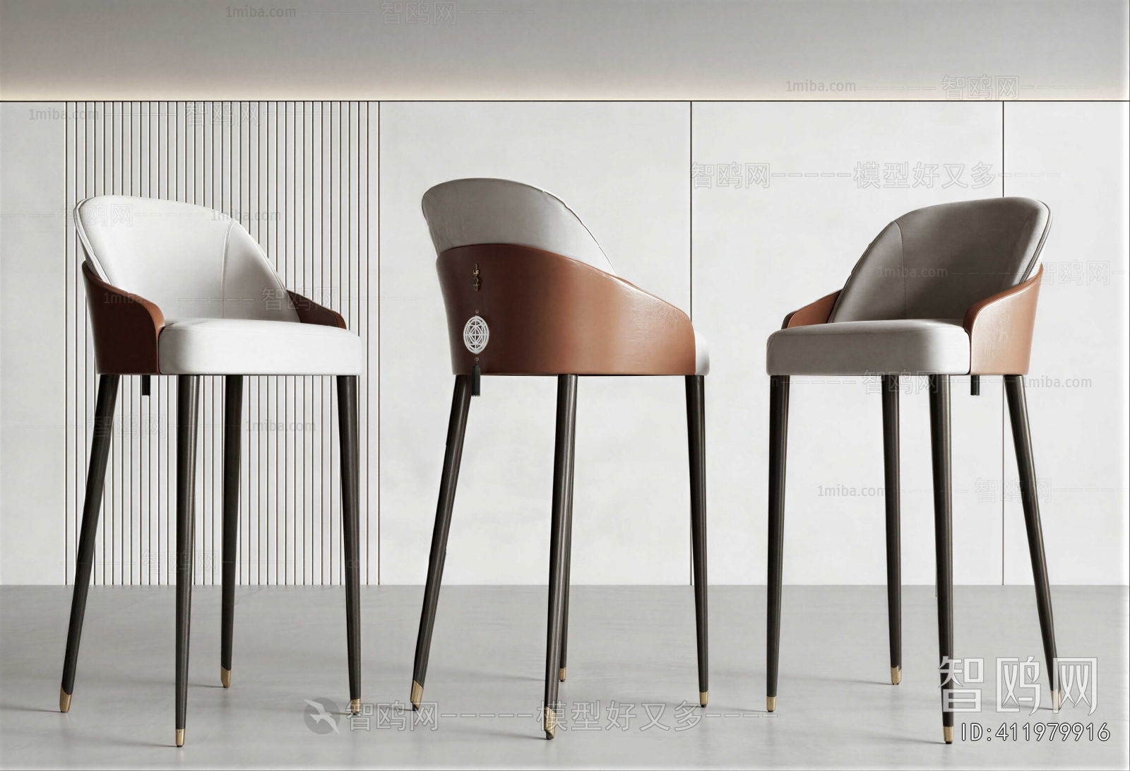 New Chinese Style Bar Chair