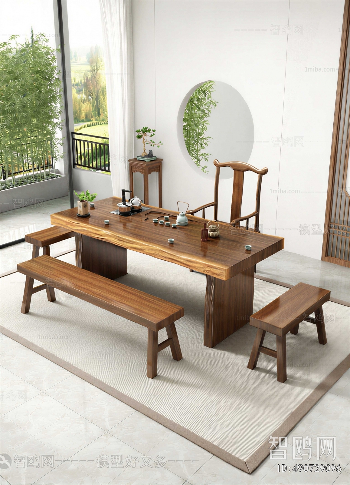 New Chinese Style Tea Tables And Chairs