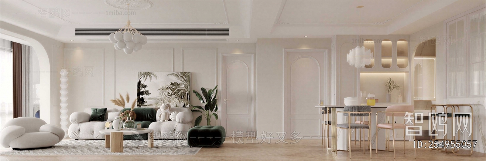 French Style A Living Room