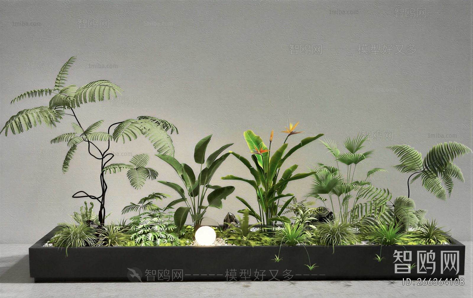 Modern Flower Bed, Flower Bowl, Flower Box