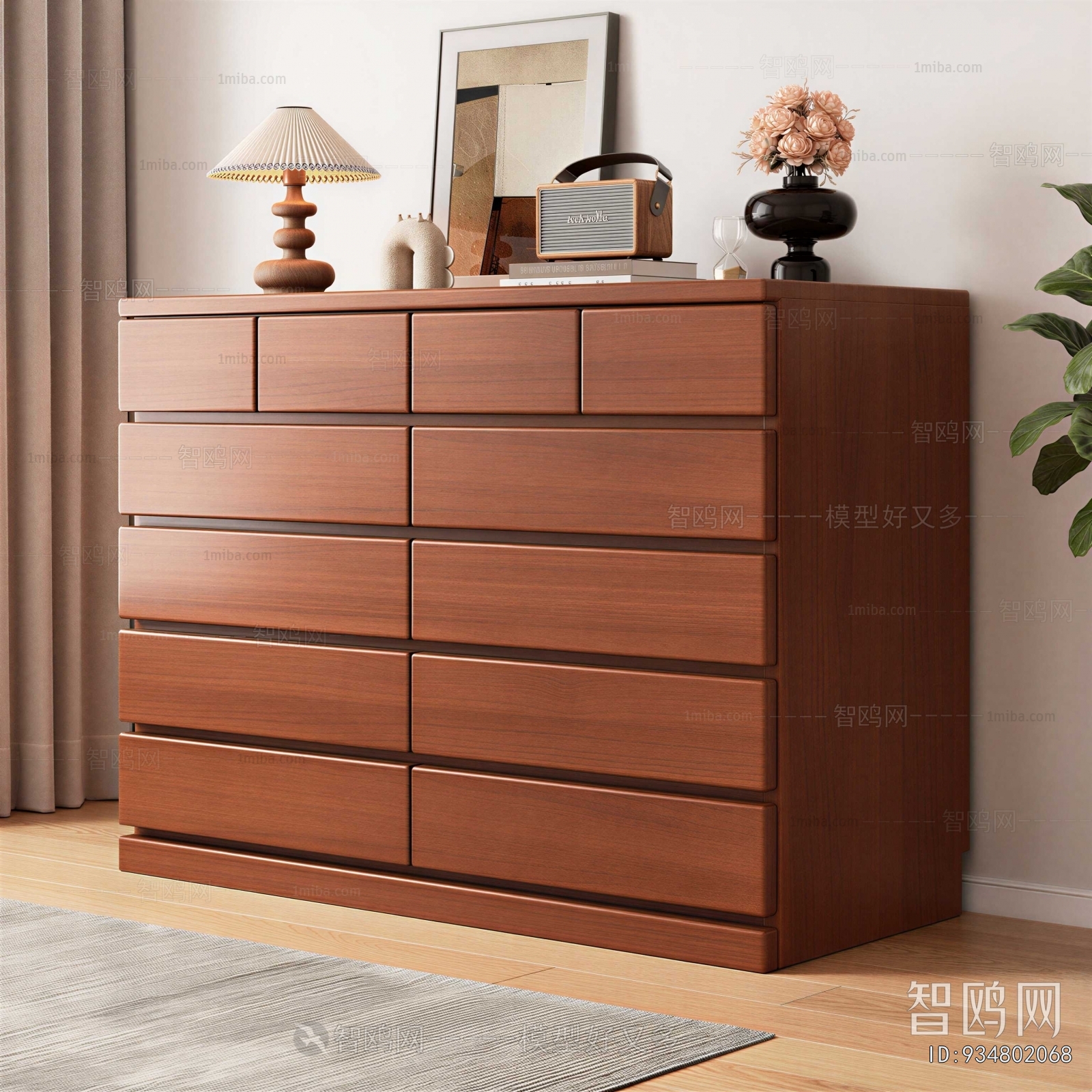 New Chinese Style Chest Of Drawers