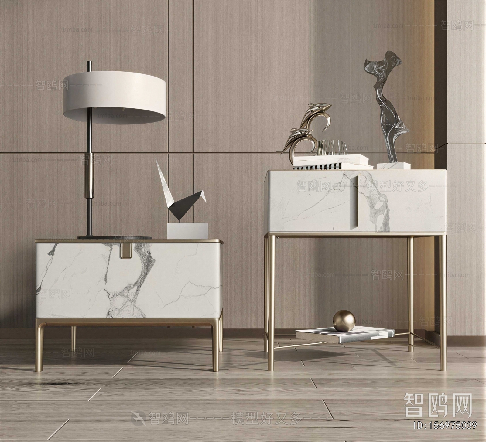 Modern Bedside Cupboard