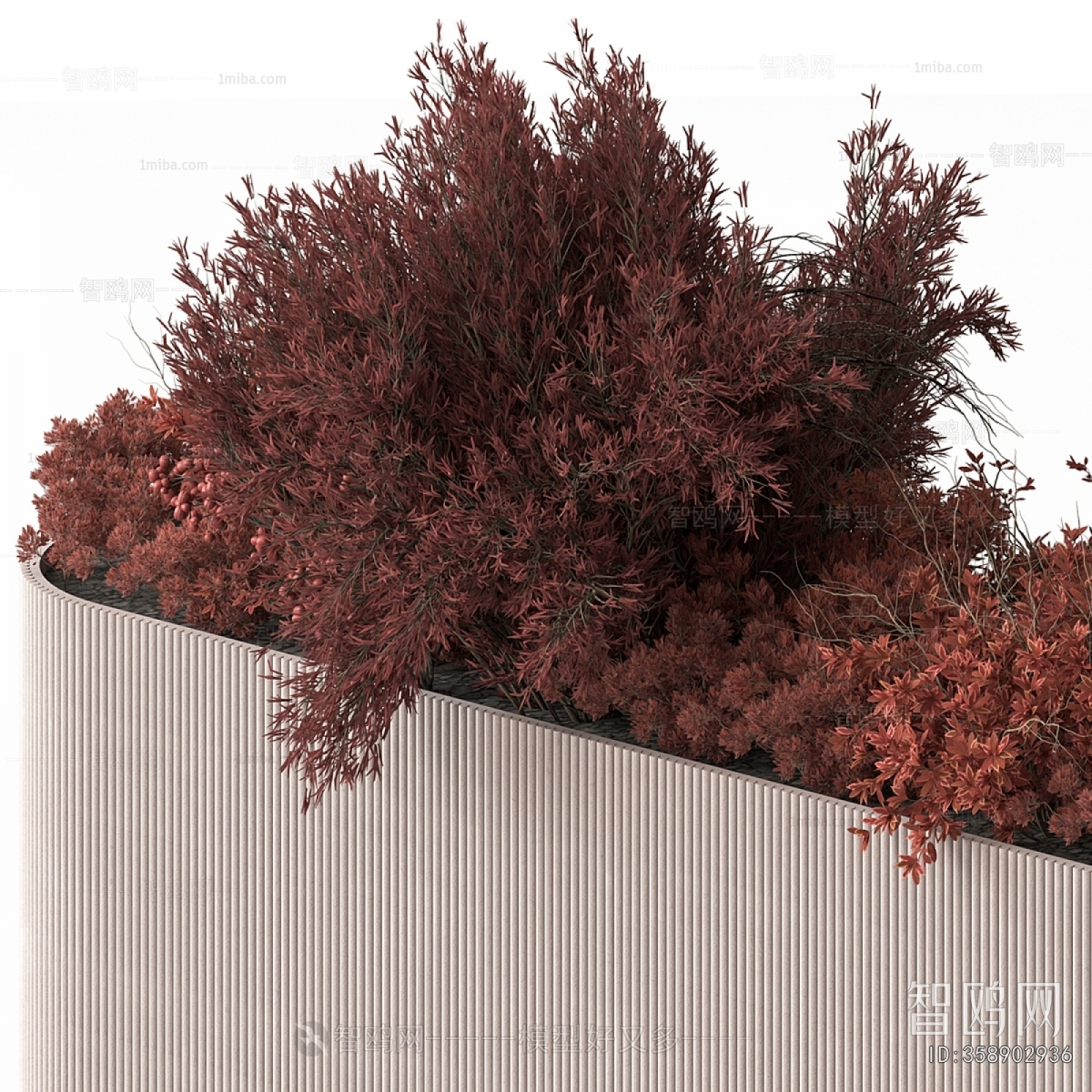 Modern Flower Bed, Flower Bowl, Flower Box