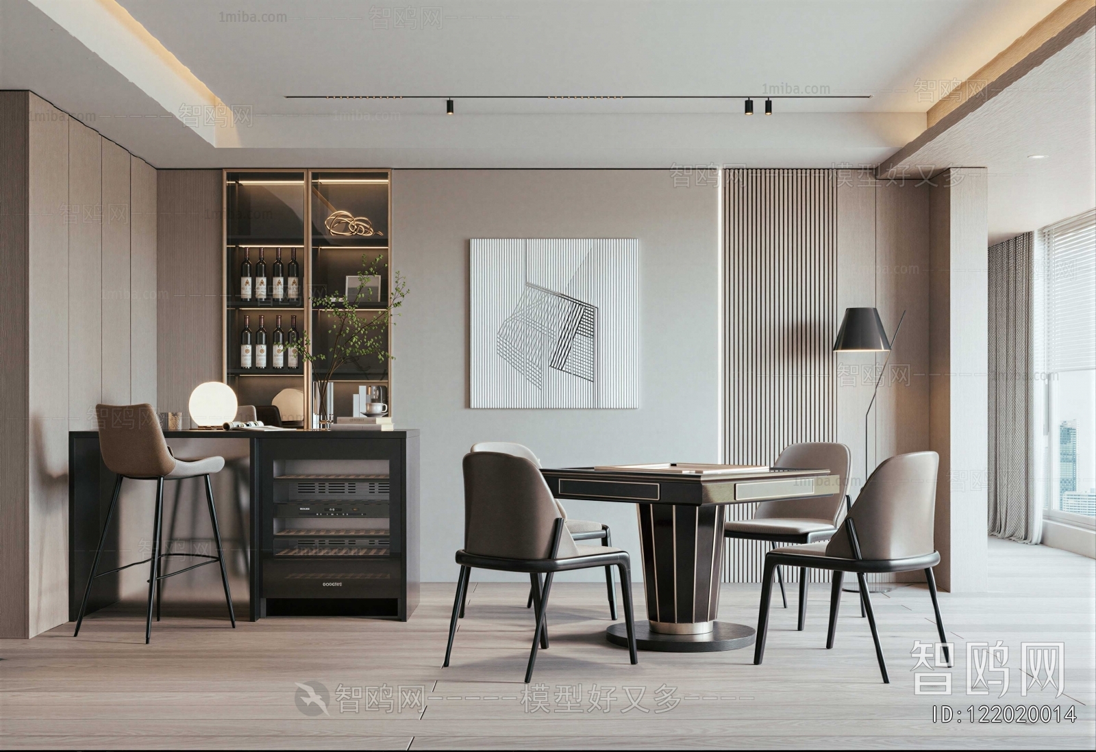 Modern Chess And Card Room