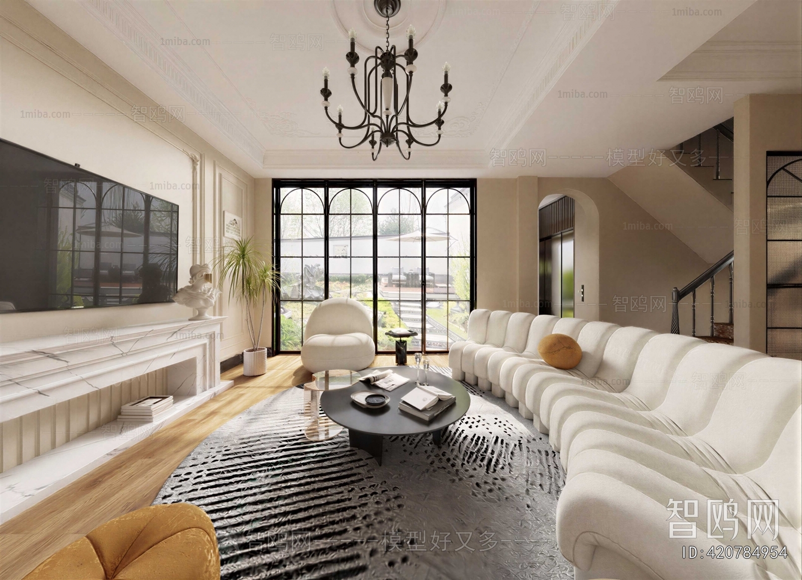 French Style A Living Room