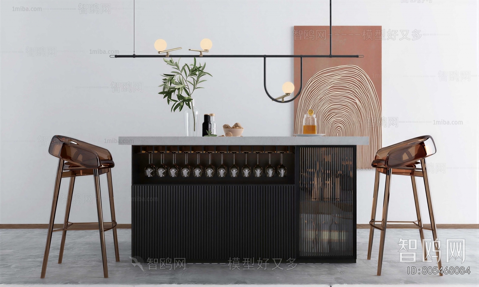 Modern Counter Bar