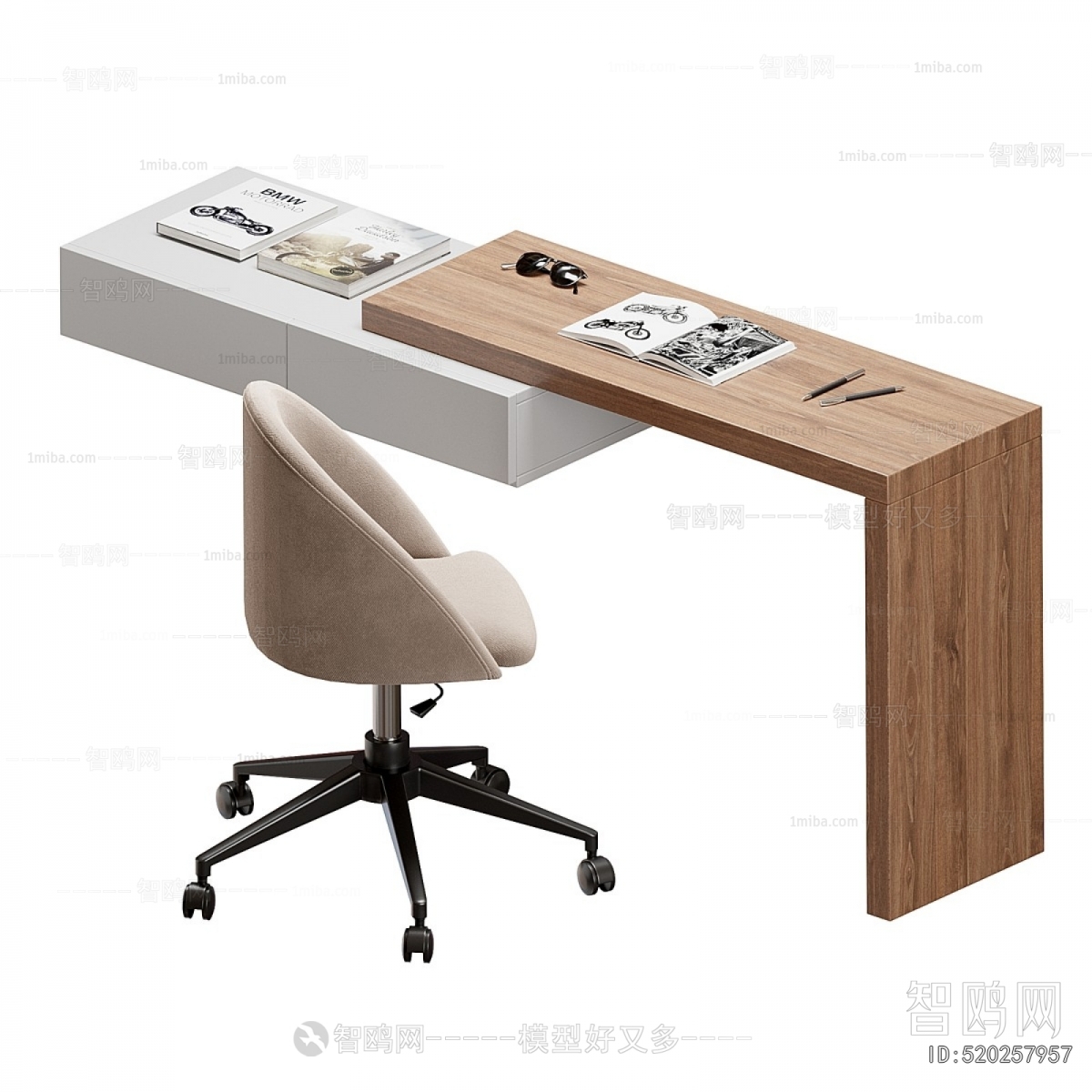 Modern Office Desk And Chair