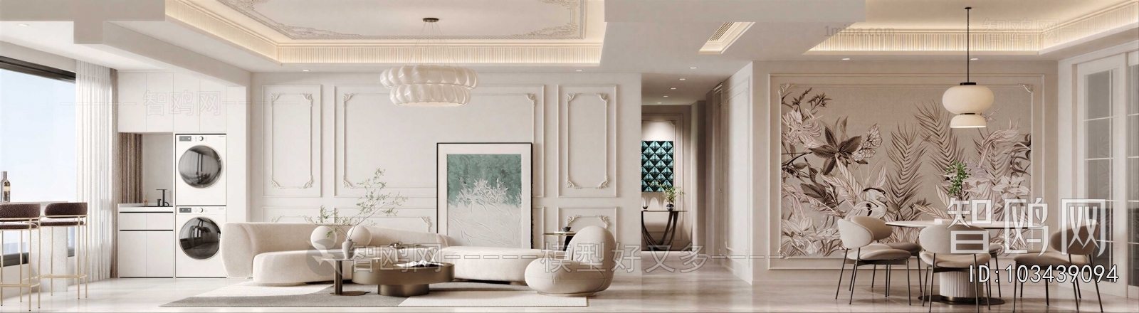 French Style A Living Room