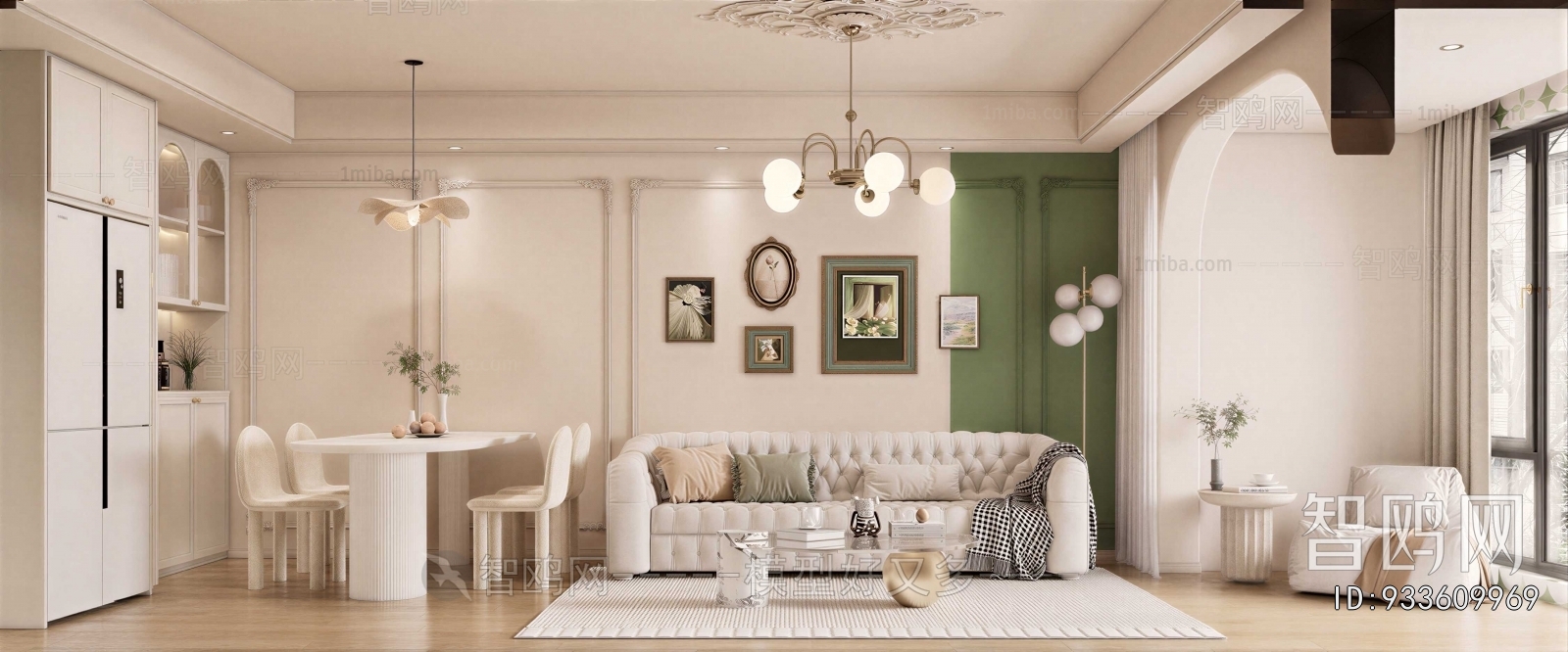 French Style A Living Room