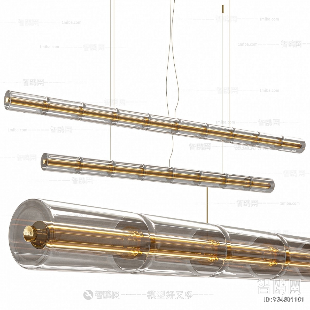 Modern Long Chandelier