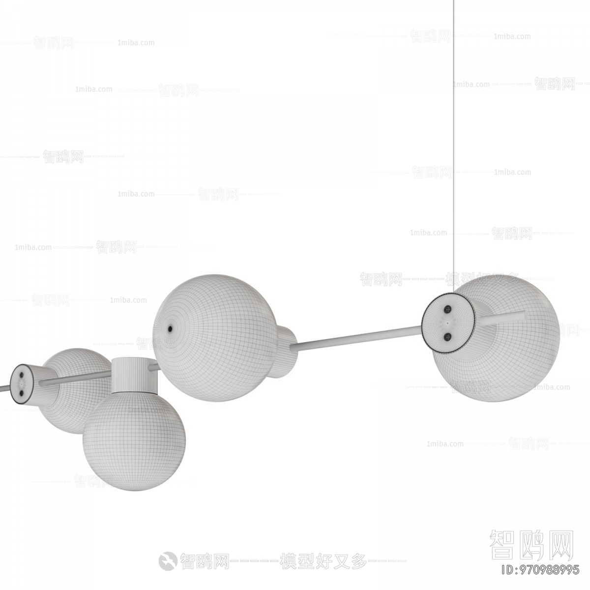 Modern Long Chandelier