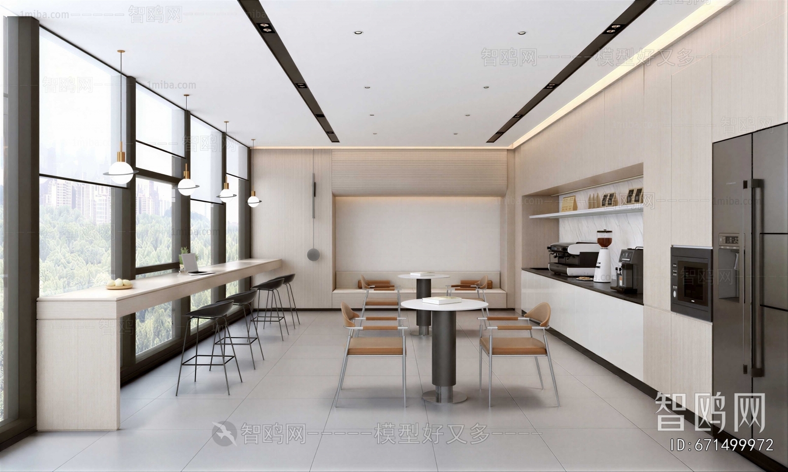 Modern Office Tea Room