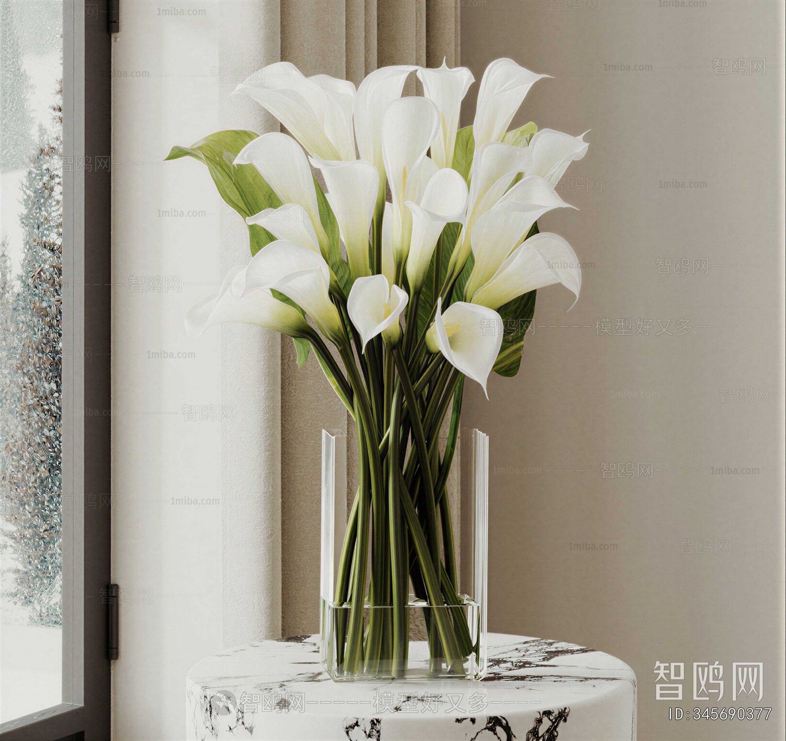 Modern Flower Arrangement