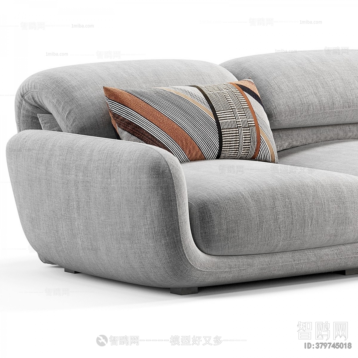 Modern Three-seat Sofa