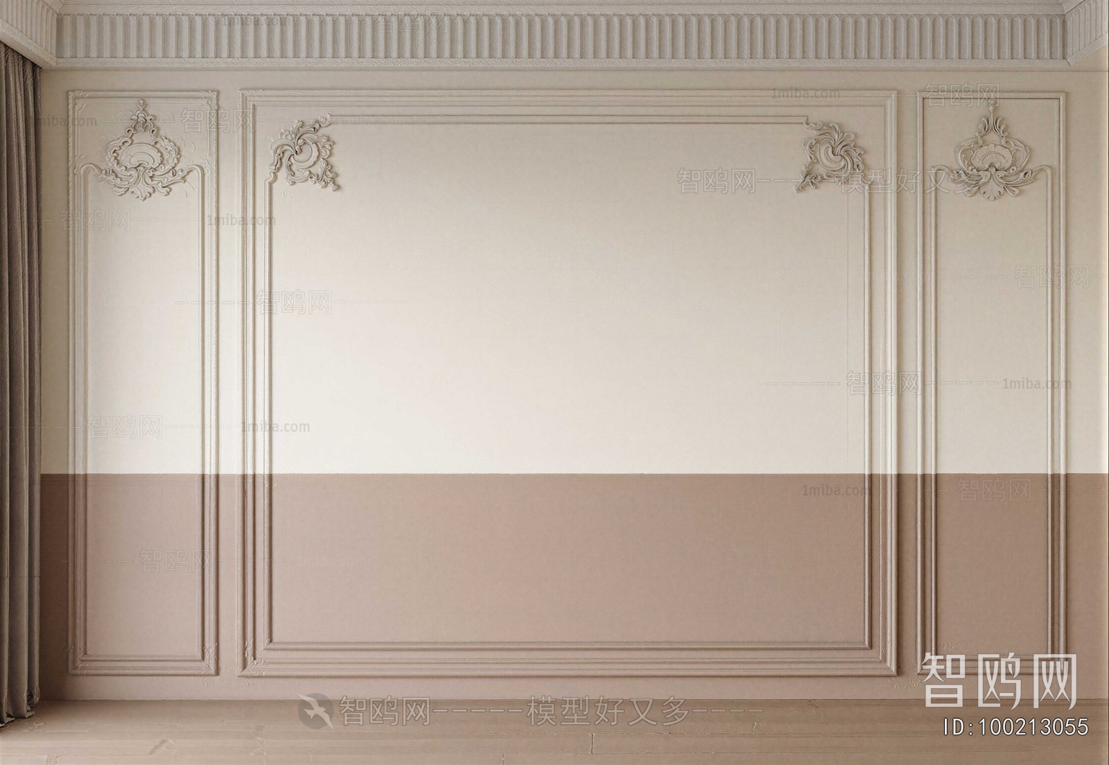 French Style TV Wall